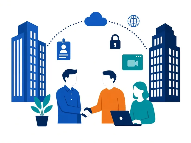 Global capability centre partnership across offices
